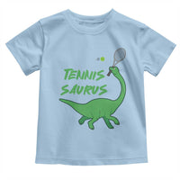 Funny Tennis Dinosaur Tennis Lover Toddler T Shirt Gift For Tennis Fans - Wonder Print Shop