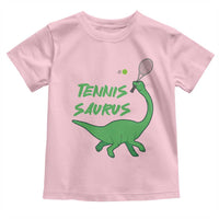 Funny Tennis Dinosaur Tennis Lover Toddler T Shirt Gift For Tennis Fans - Wonder Print Shop