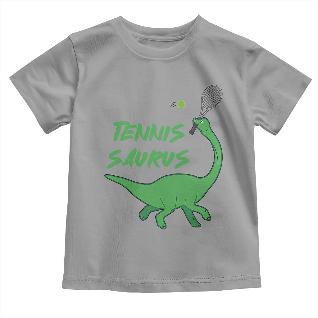 Funny Tennis Dinosaur Tennis Lover Toddler T Shirt Gift For Tennis Fans - Wonder Print Shop