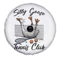 Funny Silly Goose Tennis Club Spare Tire Cover Tennis Lover Gift - Wonder Print Shop