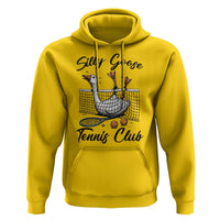 Funny Silly Goose Tennis Club Hoodie Tennis Lover Gift - Wonder Print Shop