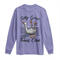 Funny Silly Goose Tennis Club Long Sleeve Shirt Tennis Lover Gift - Wonder Print Shop