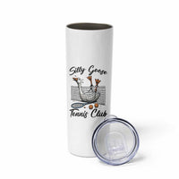 Funny Silly Goose Tennis Club Skinny Tumbler Tennis Lover Gift - Wonder Print Shop