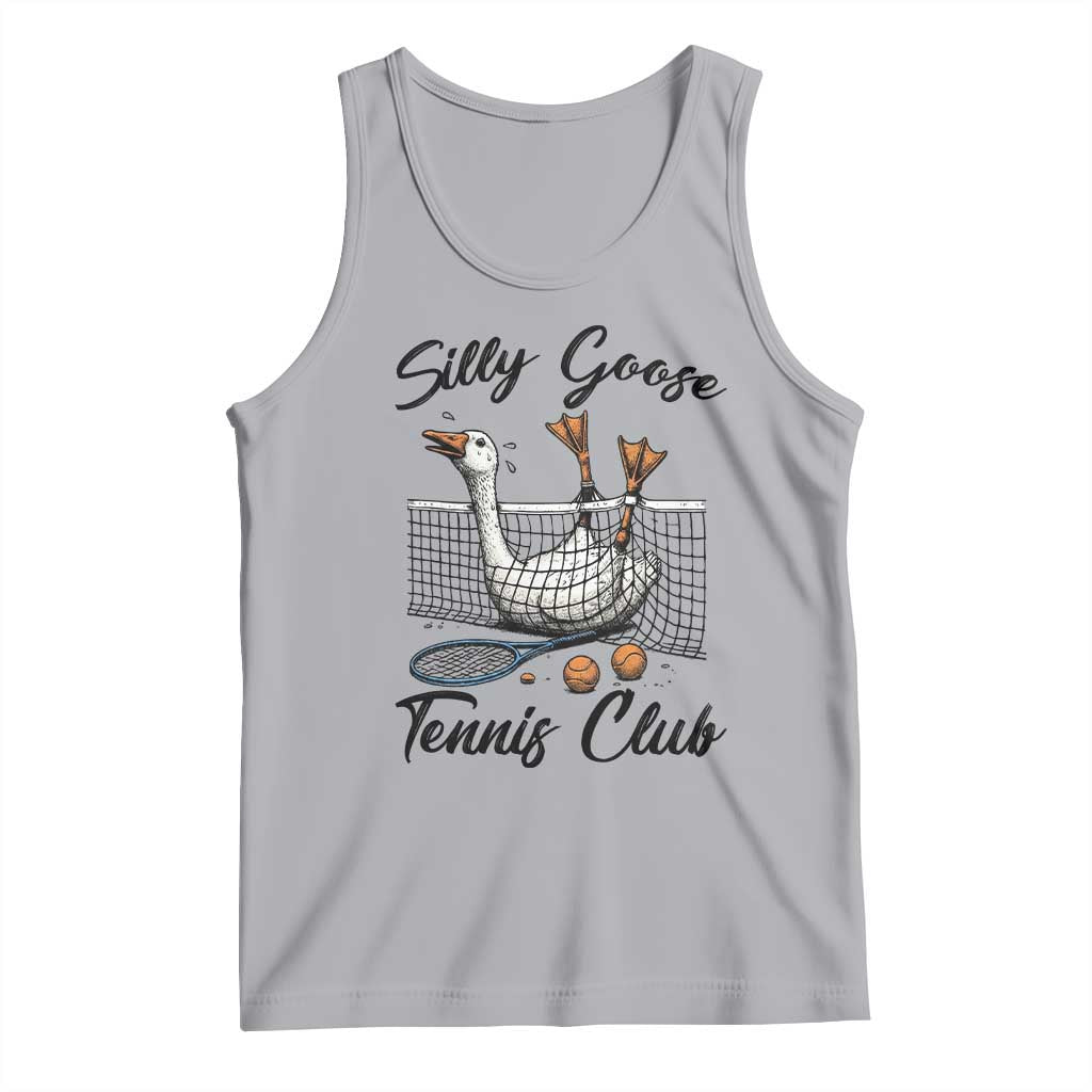 Funny Silly Goose Tennis Club Tank Top Tennis Lover Gift - Wonder Print Shop