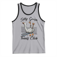 Funny Silly Goose Tennis Club Tank Top Tennis Lover Gift - Wonder Print Shop