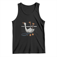 Funny Silly Goose Tennis Club Tank Top Tennis Lover Gift - Wonder Print Shop