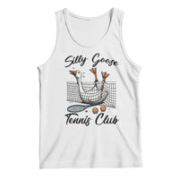 Funny Silly Goose Tennis Club Tank Top Tennis Lover Gift - Wonder Print Shop