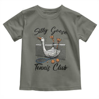 Funny Silly Goose Tennis Club Toddler T Shirt Tennis Lover Gift - Wonder Print Shop