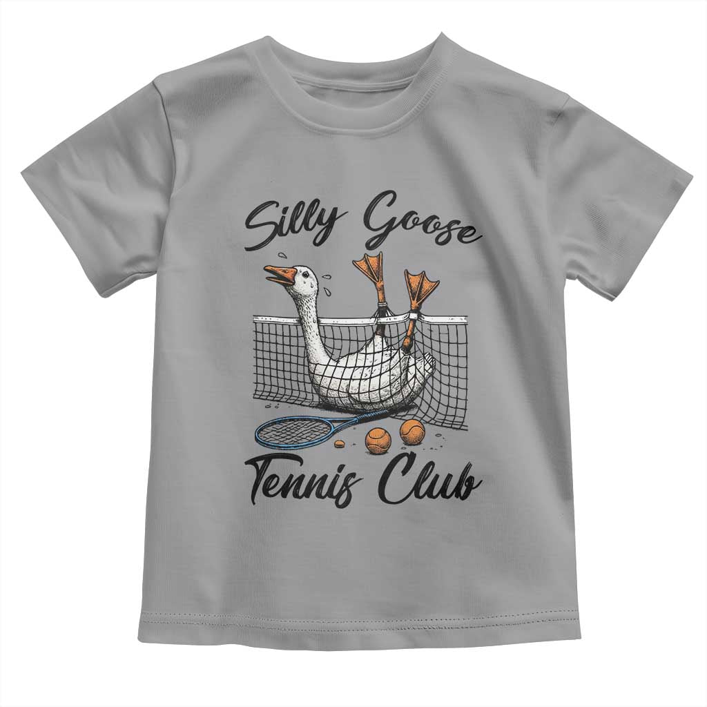 Funny Silly Goose Tennis Club Toddler T Shirt Tennis Lover Gift - Wonder Print Shop