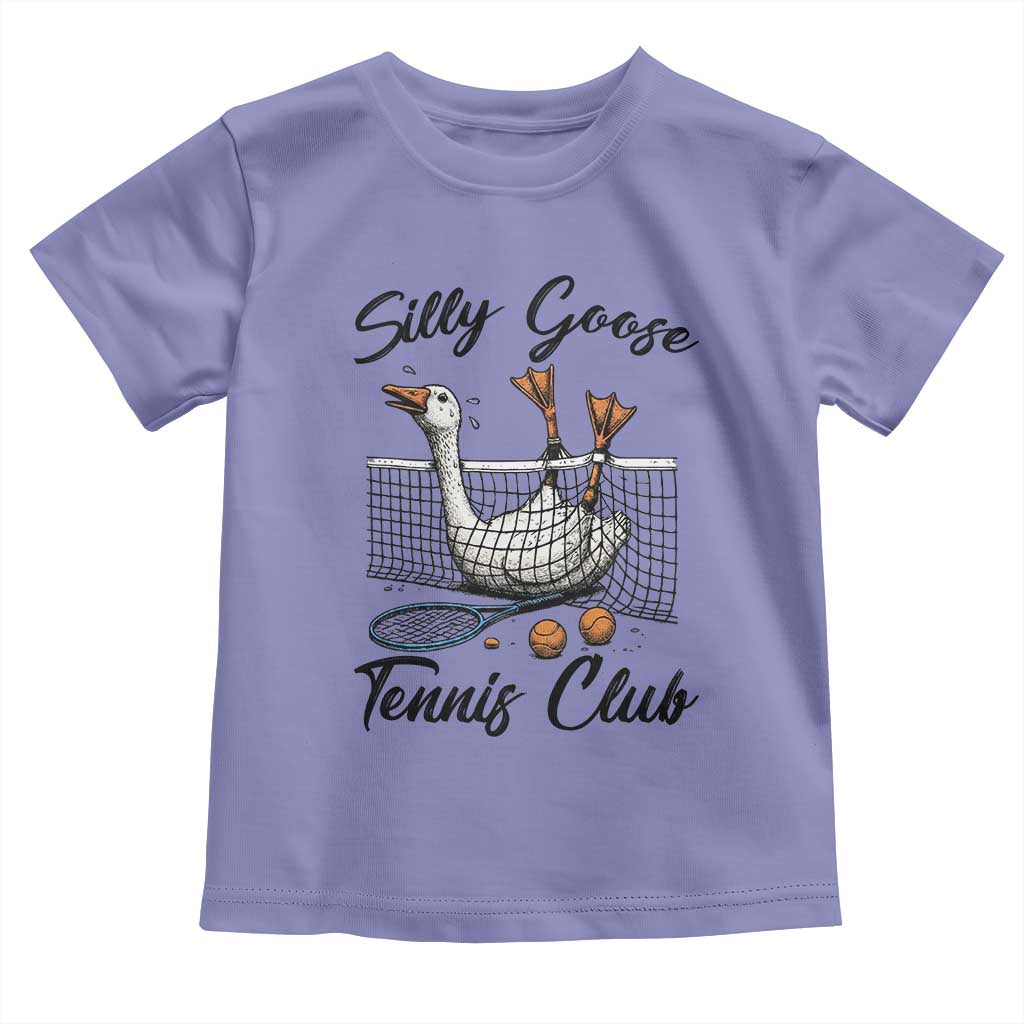 Funny Silly Goose Tennis Club Toddler T Shirt Tennis Lover Gift - Wonder Print Shop