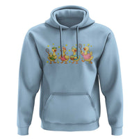 Funny Duck Playing Tennis Hoodie Farm Animal Lover - Wonder Print Shop
