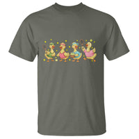 Funny Duck Playing Tennis T Shirt Farm Animal Lover - Wonder Print Shop