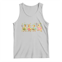 Funny Duck Playing Tennis Tank Top Farm Animal Lover - Wonder Print Shop
