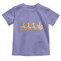 Funny Duck Playing Tennis Toddler T Shirt Farm Animal Lover - Wonder Print Shop
