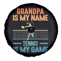 Funny Grandpa Tennis Quote Spare Tire Cover Tennis Is My Game - Wonder Print Shop