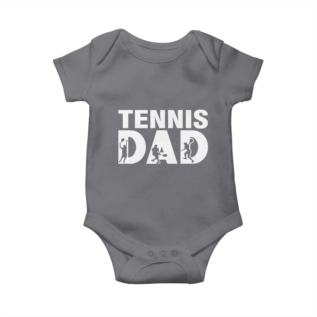 Funny Tennis Dad Life Baby Onesie Tennis Player Gift - Wonder Print Shop