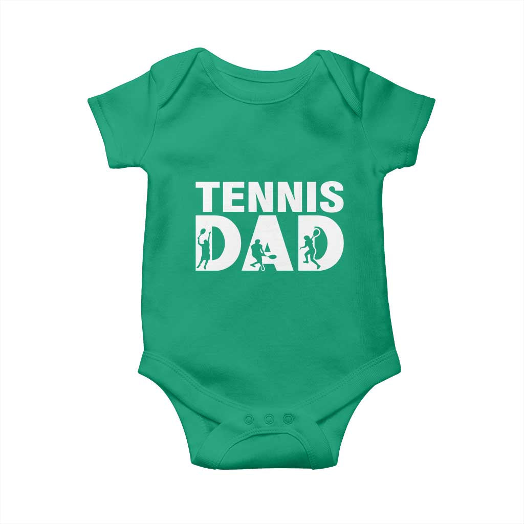 Funny Tennis Dad Life Baby Onesie Tennis Player Gift - Wonder Print Shop