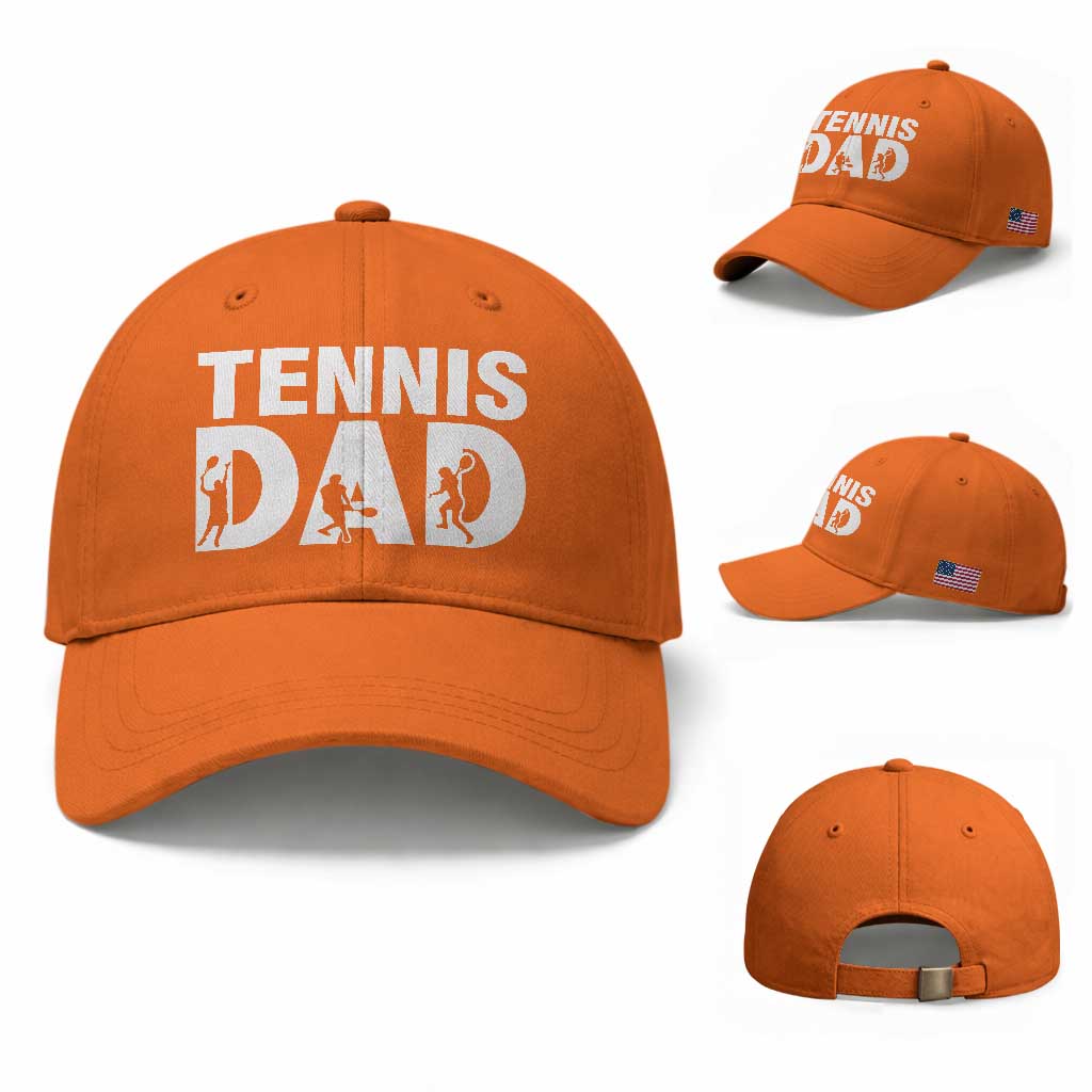 Funny Tennis Dad Life Baseball Cap Tennis Player Gift