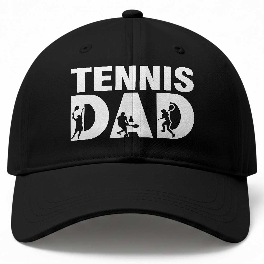 Funny Tennis Dad Life Baseball Cap Tennis Player Gift