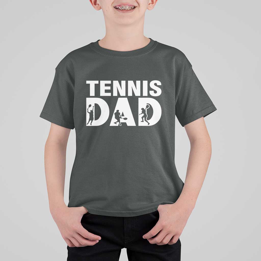 Funny Tennis Dad Life T Shirt For Kid Tennis Player Gift - Wonder Print Shop