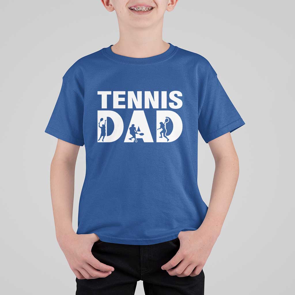 Funny Tennis Dad Life T Shirt For Kid Tennis Player Gift - Wonder Print Shop