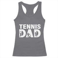 Funny Tennis Dad Life Racerback Tank Top Tennis Player Gift - Wonder Print Shop