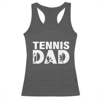 Funny Tennis Dad Life Racerback Tank Top Tennis Player Gift - Wonder Print Shop