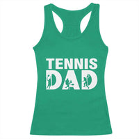 Funny Tennis Dad Life Racerback Tank Top Tennis Player Gift - Wonder Print Shop