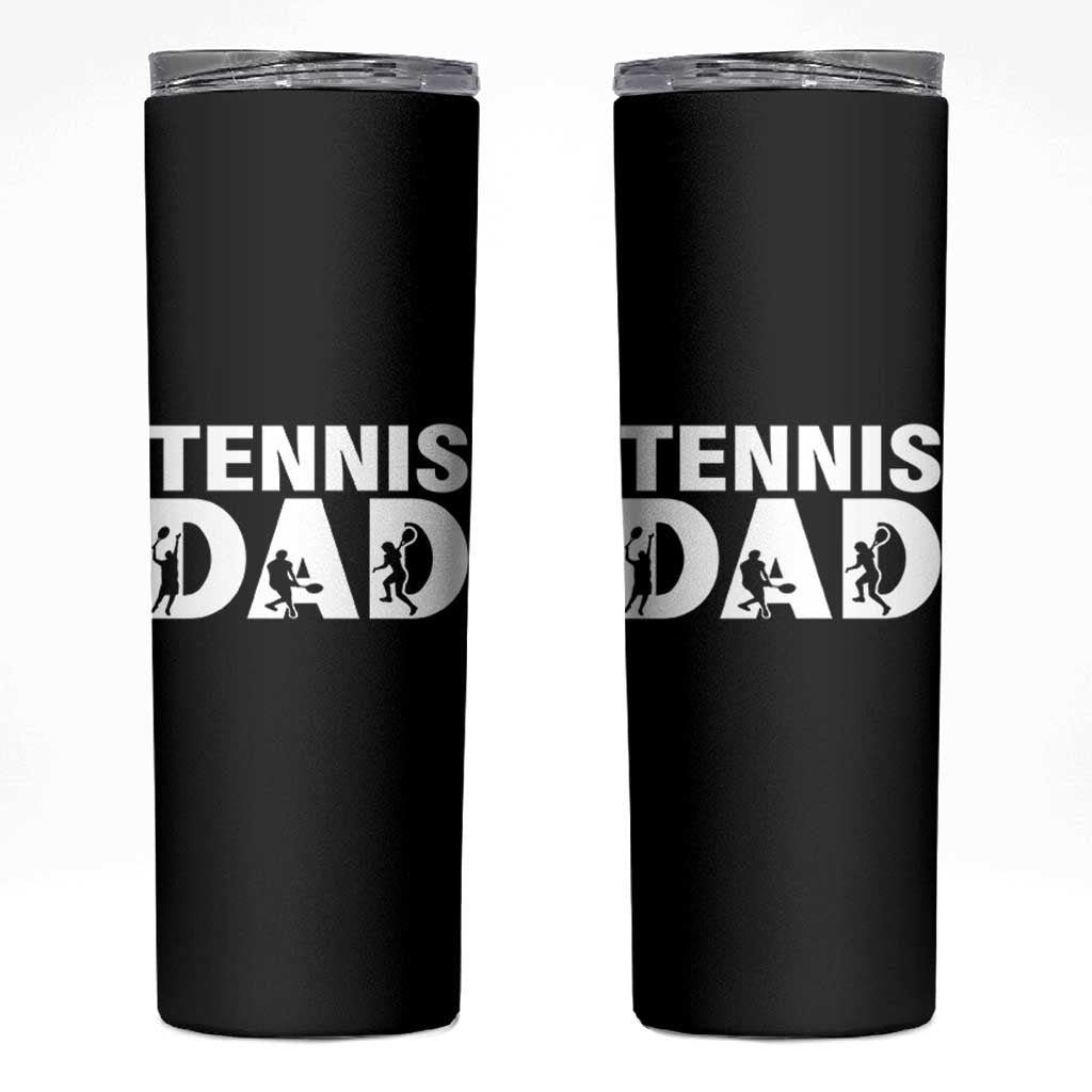 Funny Tennis Dad Life Skinny Tumbler Tennis Player Gift - Wonder Print Shop