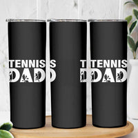 Funny Tennis Dad Life Skinny Tumbler Tennis Player Gift - Wonder Print Shop