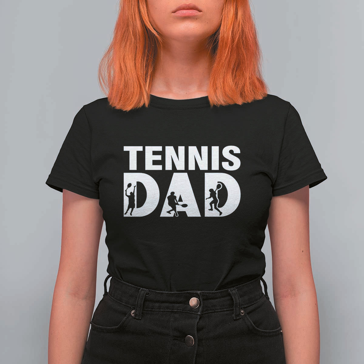 Funny Tennis Dad Life T Shirt For Women Tennis Player Gift - Wonder Print Shop