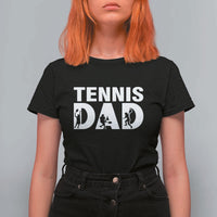 Funny Tennis Dad Life T Shirt For Women Tennis Player Gift - Wonder Print Shop