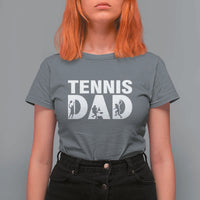 Funny Tennis Dad Life T Shirt For Women Tennis Player Gift - Wonder Print Shop
