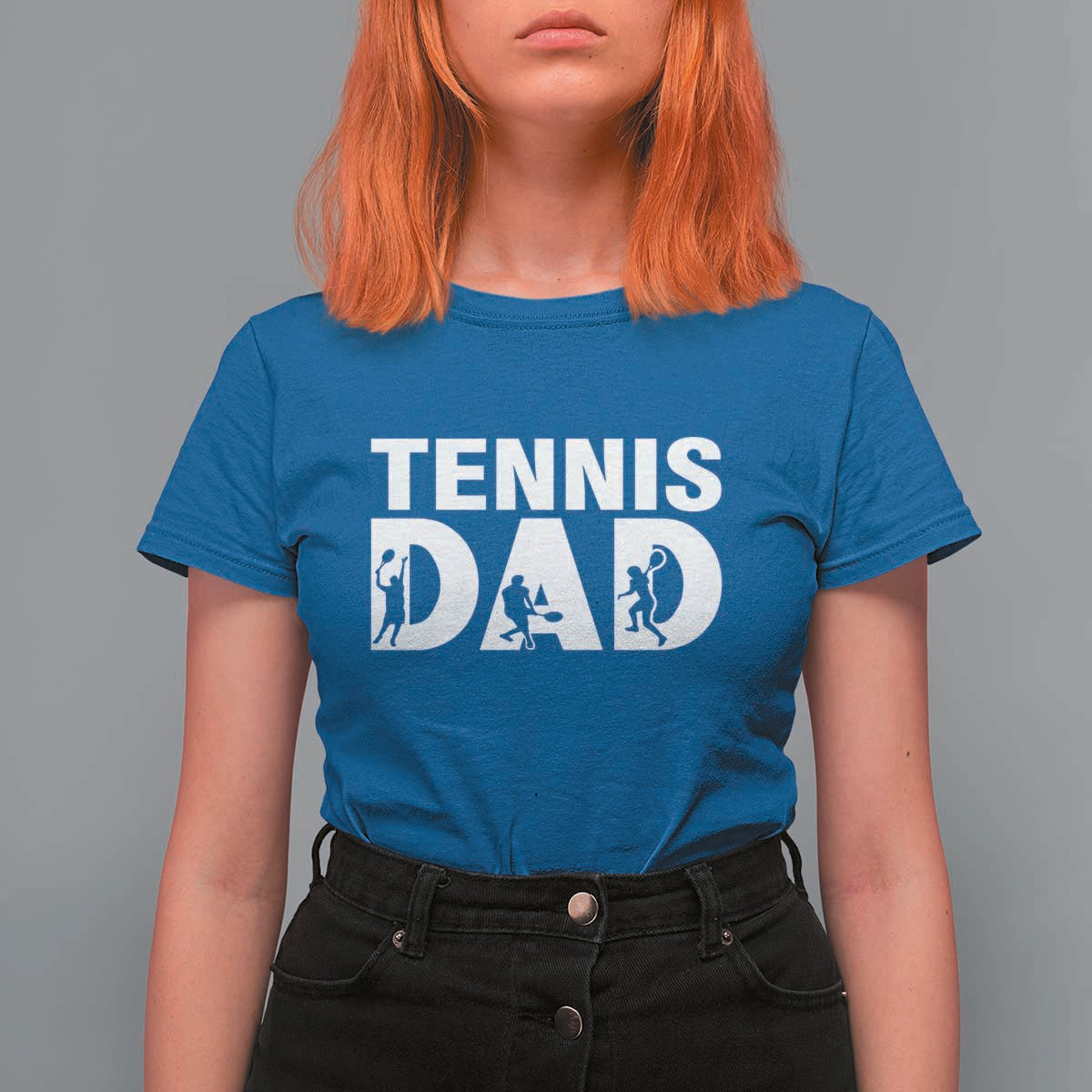 Funny Tennis Dad Life T Shirt For Women Tennis Player Gift - Wonder Print Shop