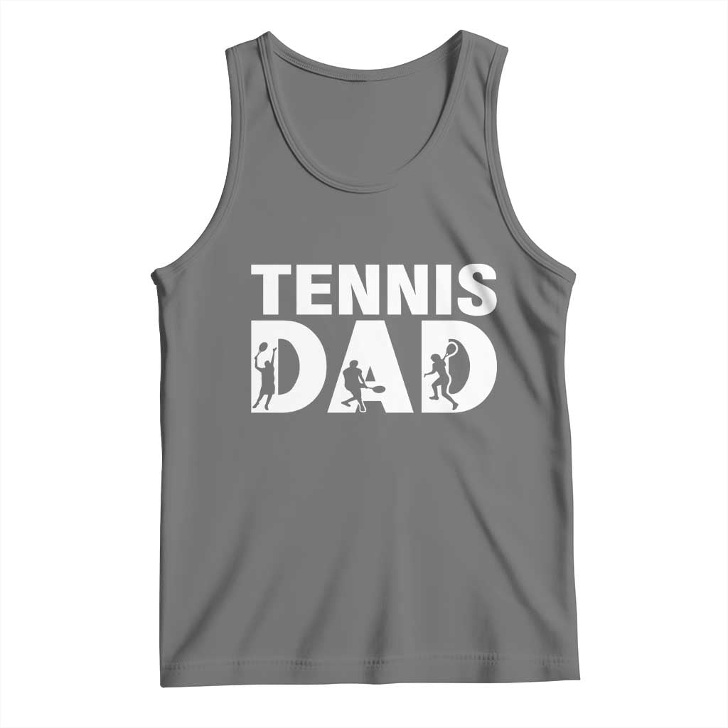 Funny Tennis Dad Life Tank Top Tennis Player Gift - Wonder Print Shop