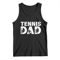 Funny Tennis Dad Life Tank Top Tennis Player Gift - Wonder Print Shop