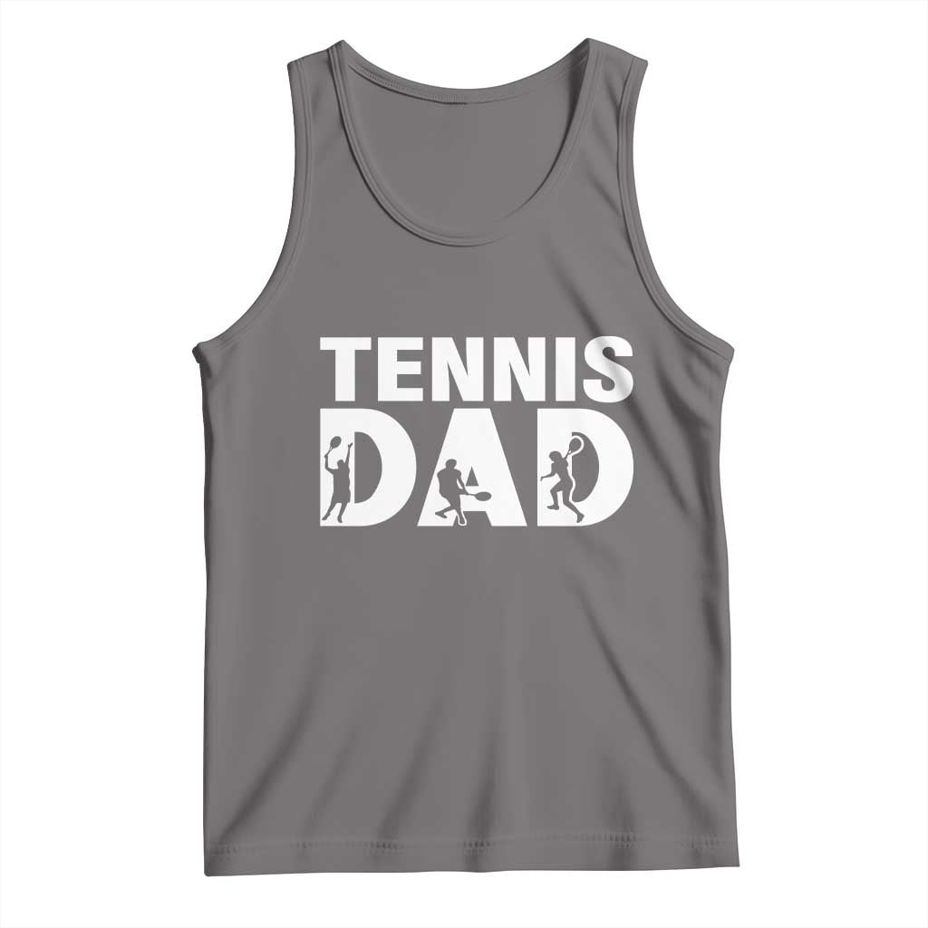 Funny Tennis Dad Life Tank Top Tennis Player Gift - Wonder Print Shop