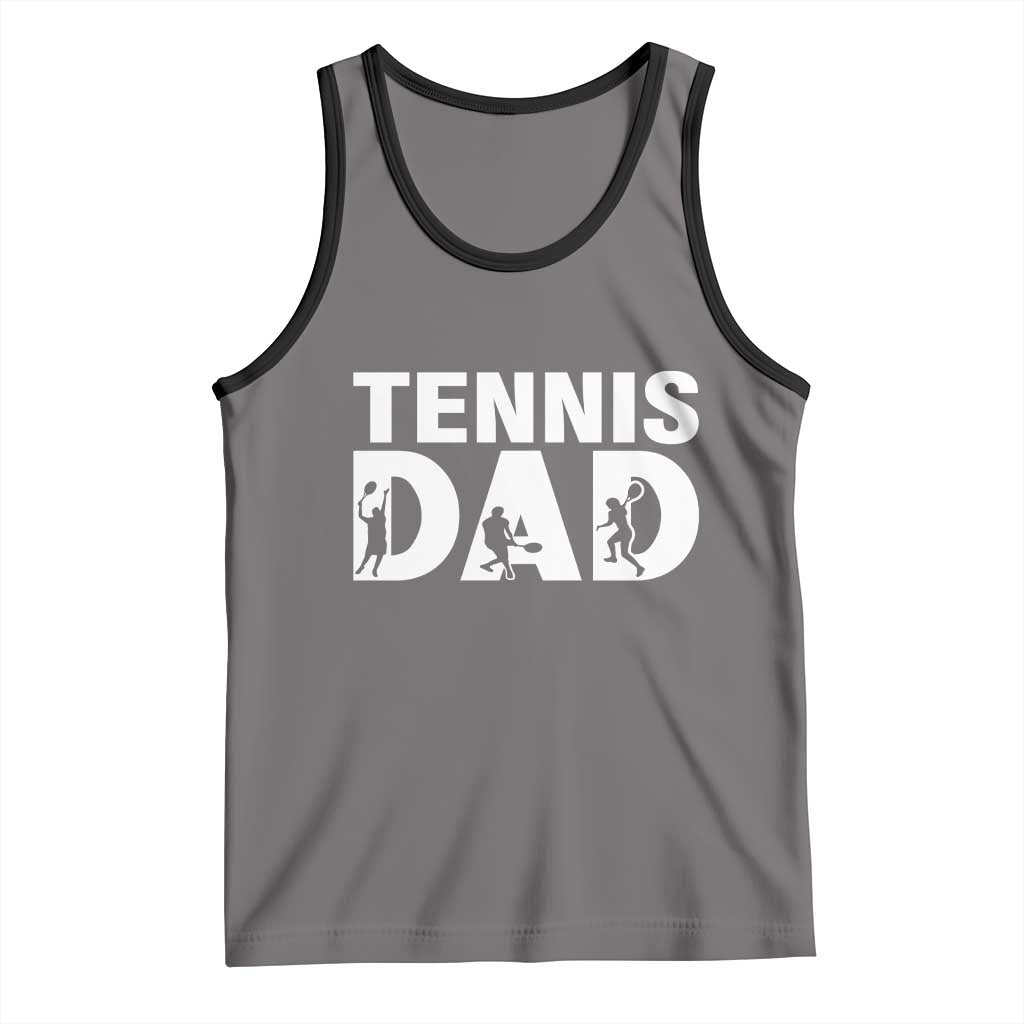 Funny Tennis Dad Life Tank Top Tennis Player Gift - Wonder Print Shop