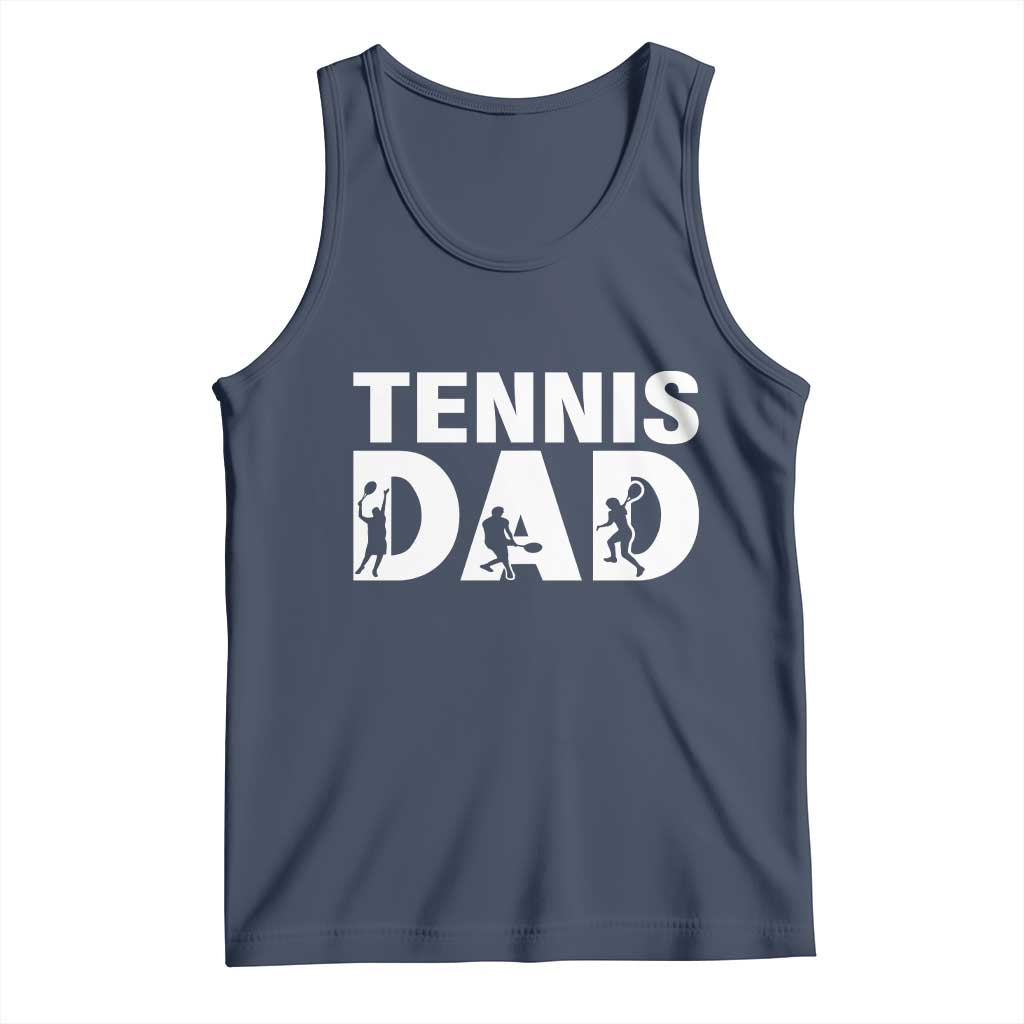 Funny Tennis Dad Life Tank Top Tennis Player Gift - Wonder Print Shop