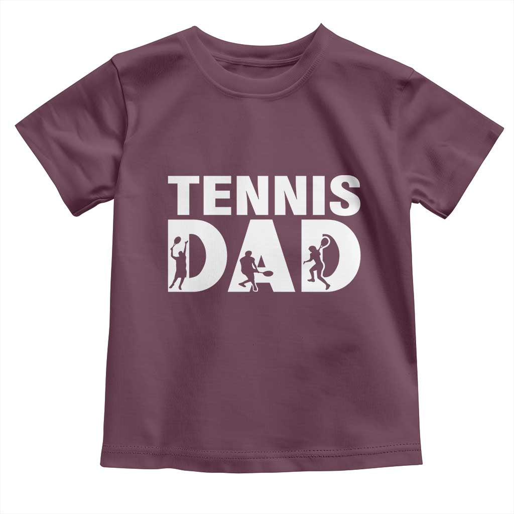 Funny Tennis Dad Life Toddler T Shirt Tennis Player Gift - Wonder Print Shop