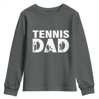 Funny Tennis Dad Life Youth Sweatshirt Tennis Player Gift - Wonder Print Shop