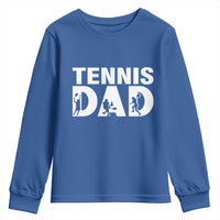 Funny Tennis Dad Life Youth Sweatshirt Tennis Player Gift - Wonder Print Shop