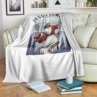 Christian Tennis Lover Gift Throw Blanket Funny Christian Gift - Wonder Print Shop