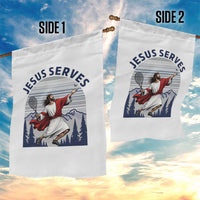 Christian Tennis Lover Gift Garden Flag Funny Christian Gift - Wonder Print Shop