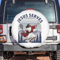 Christian Tennis Lover Gift Spare Tire Cover Funny Christian Gift - Wonder Print Shop