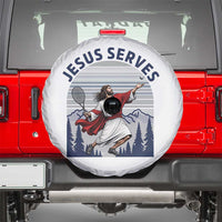 Christian Tennis Lover Gift Spare Tire Cover Funny Christian Gift - Wonder Print Shop