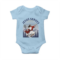 Christian Tennis Lover Gift Baby Onesie Funny Christian Gift - Wonder Print Shop