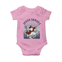 Christian Tennis Lover Gift Baby Onesie Funny Christian Gift - Wonder Print Shop