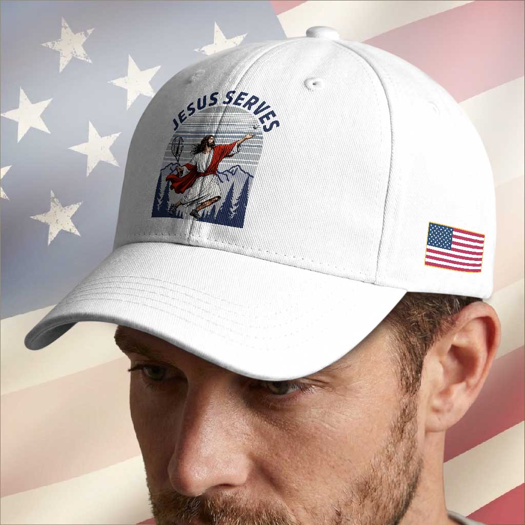 Christian Tennis Lover Gift Baseball Cap Funny Christian Gift