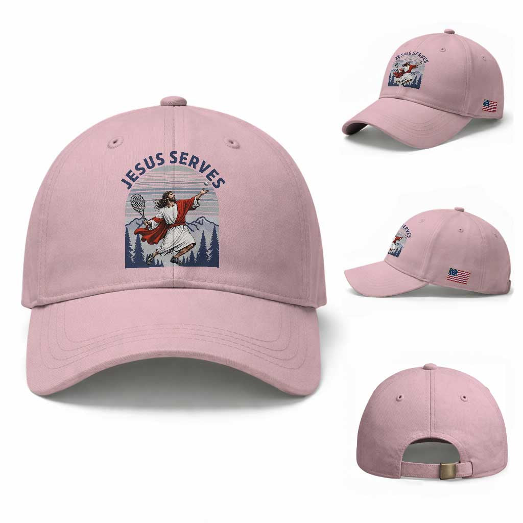 Christian Tennis Lover Gift Baseball Cap Funny Christian Gift